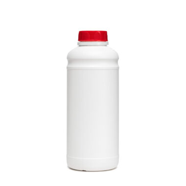 Butelka 1000 ml biała fi 42 Butelka 1 litr HDPE Butelki plastikowe