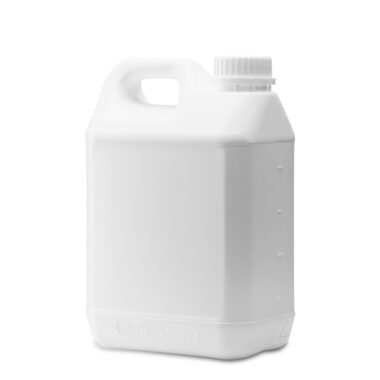 Kanister 2,5 litry Jerrycan biały z atestem UNY